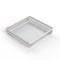 Anysizebasket Light Duty Basket: 6Lx6Wx1H, 304 SS, No Handles, Mesh: 4 x .032 FLB-060060010-N04S - alternate 1